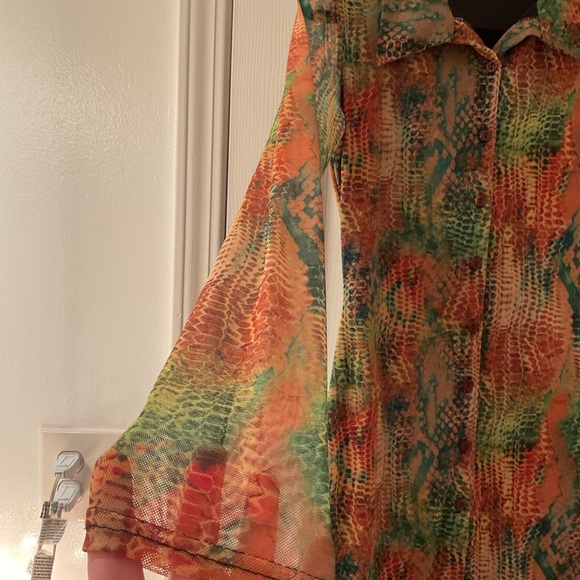 PrettyLittleThing Multicolor Patterned Dress - Picture 8 of 9